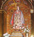Iglesia de San Cosme y San Damián - Imagen de la Virgen